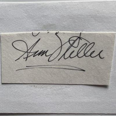 Ann Miller original signature