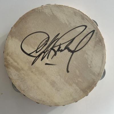 Cliff Richard signed Tambourine