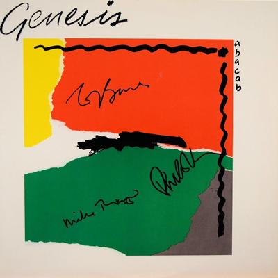 Genesis Abacab signed album
