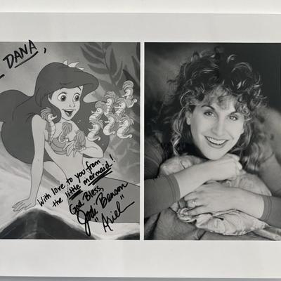 The Little Mermaid Jodi Benson signed photo 