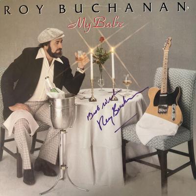 Roy Buchanan My Babe signed album