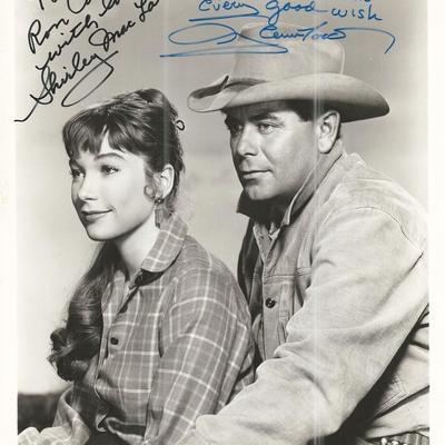 Shirley MacLaine 
 & Glenn Ford Signed Movie Photo