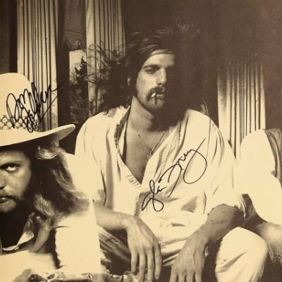The Eagles signed insert poster