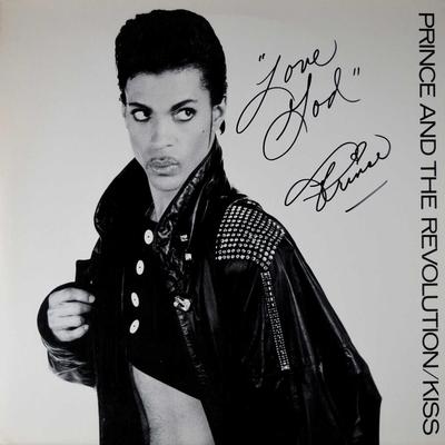 Prince signed 12 inch single album