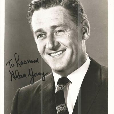 Alan Young Signed Photo
