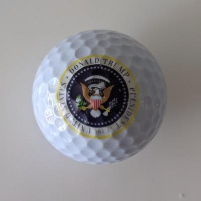 Donald Trump Presidential Seal Golf Ball