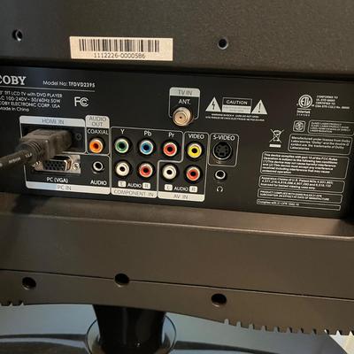Coby 23â€ TV With Built-In DVD Player (UH-MG)