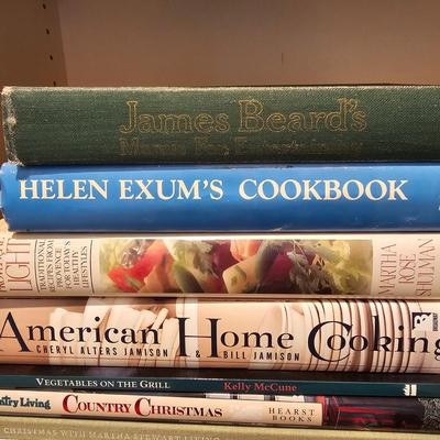 Assorted Cookbooks (UH-JS)