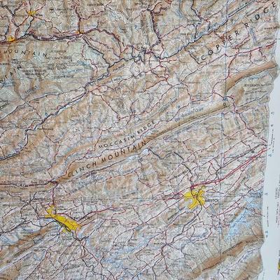 Johnson City Topographical Map & Regional Guides  (UH-JS)