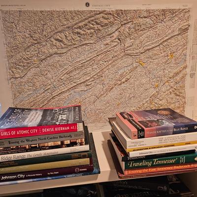 Johnson City Topographical Map & Regional Guides  (UH-JS)