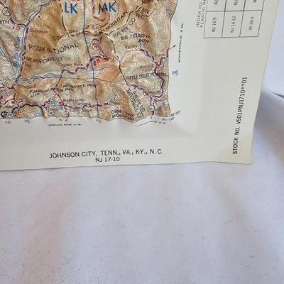 Johnson City Topographical Map & Regional Guides  (UH-JS)
