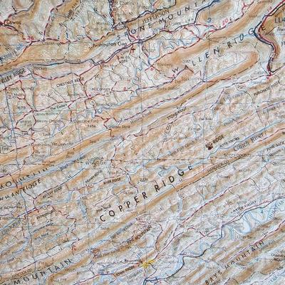 Johnson City Topographical Map & Regional Guides  (UH-JS)