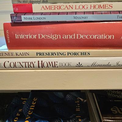 Collection of Design & Decor Books  (UH-JS)