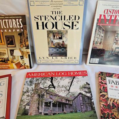 Collection of Design & Decor Books  (UH-JS)