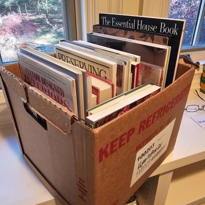 Collection of Design & Decor Books  (UH-JS)