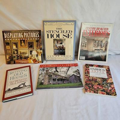 Collection of Design & Decor Books  (UH-JS)