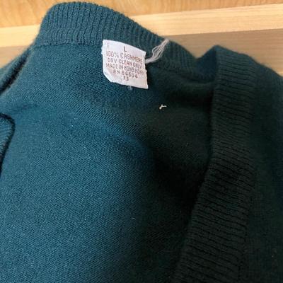 Menâ€™s SZ M/L Neiman Marcus, Brooks Bros. & More Cashmere Etc Sweaters Plus Cardigans (PB-RG)