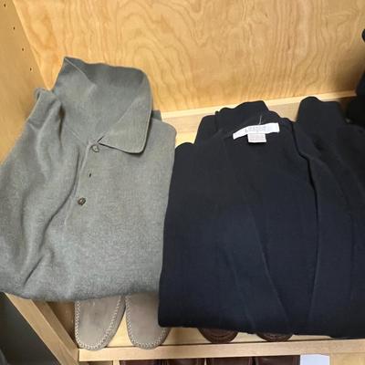 Menâ€™s SZ M/L Neiman Marcus, Brooks Bros. & More Cashmere Etc Sweaters Plus Cardigans (PB-RG)
