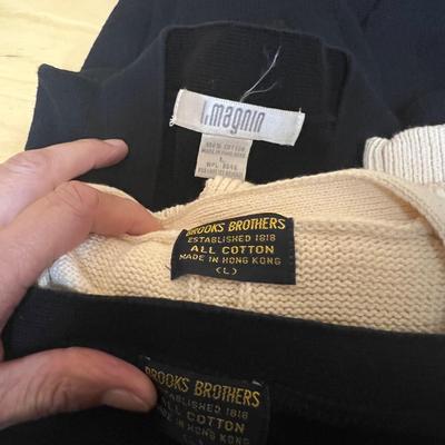 Menâ€™s SZ M/L Neiman Marcus, Brooks Bros. & More Cashmere Etc Sweaters Plus Cardigans (PB-RG)