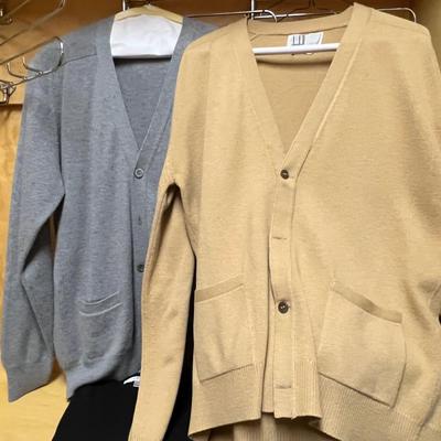 Menâ€™s SZ M/L Neiman Marcus, Brooks Bros. & More Cashmere Etc Sweaters Plus Cardigans (PB-RG)