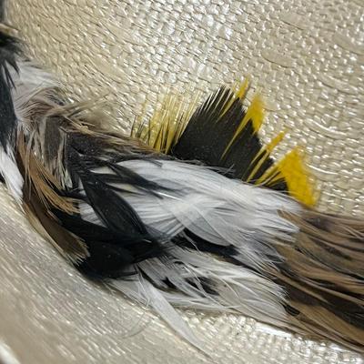 Three Stetson Hats - Beaver Felt & Straw, Size 7 1/4(PC2-RG)