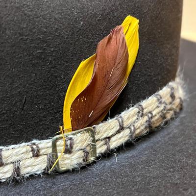 Three Stetson Hats - Beaver Felt & Straw, Size 7 1/4(PC2-RG)