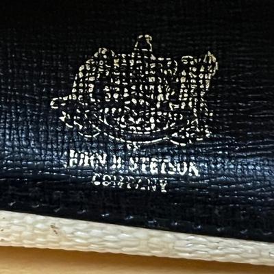 Three Stetson Hats - Beaver Felt & Straw, Size 7 1/4(PC2-RG)