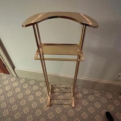 Brass Valet Stand (PB-RG)