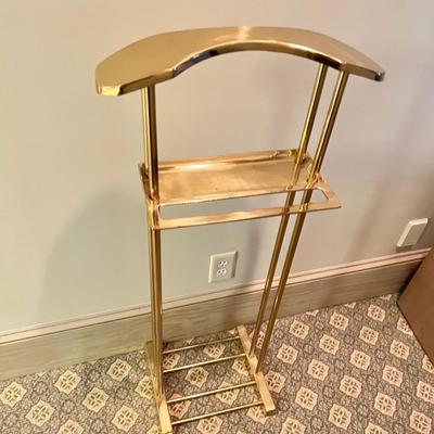 Brass Valet Stand (PB-RG)