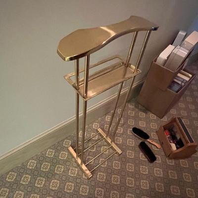 Brass Valet Stand (PB-RG)