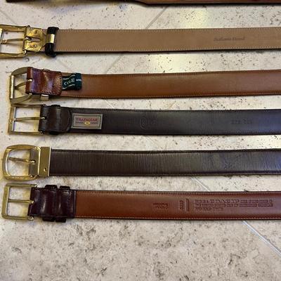 Coach Cowhide Belts, Lizard & Caiman Belts Plus More (PB-RG)