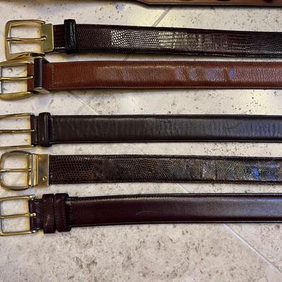 Coach Cowhide Belts, Lizard & Caiman Belts Plus More (PB-RG)