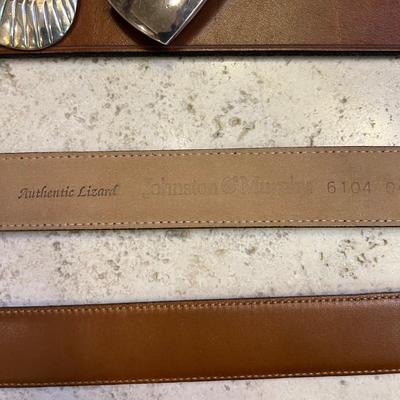 Coach Cowhide Belts, Lizard & Caiman Belts Plus More (PB-RG)