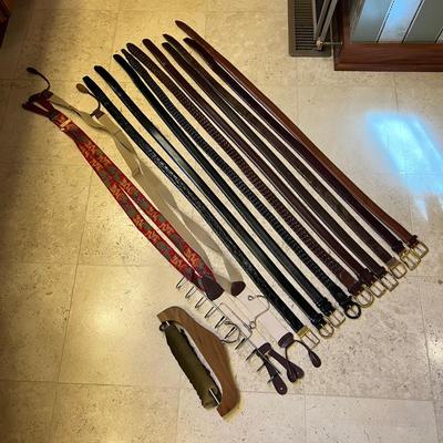 Coach Cowhide Belts, Lizard & Caiman Belts Plus More (PB-RG)