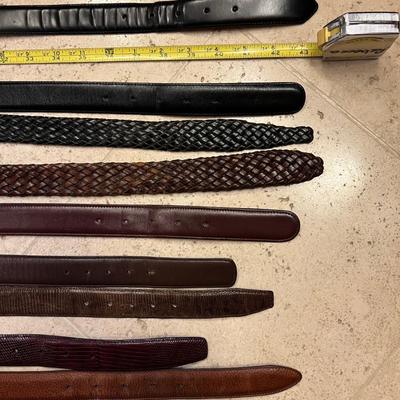 Coach Cowhide Belts, Lizard & Caiman Belts Plus More (PB-RG)