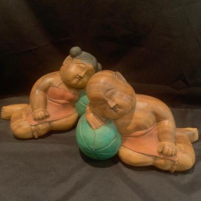 Carved Asian Folk Art (UH-KW)