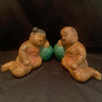 Carved Asian Folk Art (UH-KW)