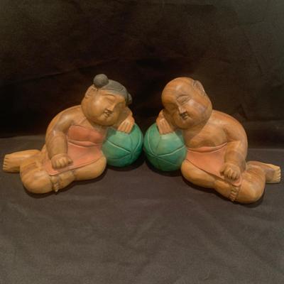 Carved Asian Folk Art (UH-KW)