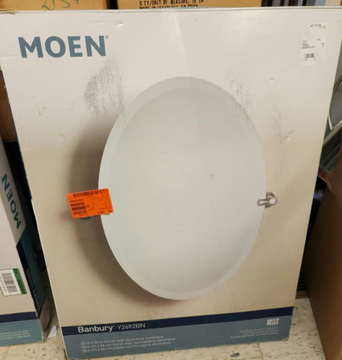 Moen Banbury chrome mirror