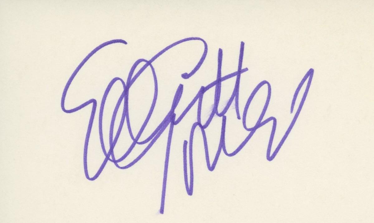 Elliott Gould signature cut