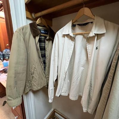 Ralph Lauren, Abercrombie & Fitch Plus J Crew Jackets (PC-RG)
