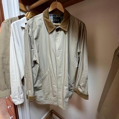 Ralph Lauren, Abercrombie & Fitch Plus J Crew Jackets (PC-RG)
