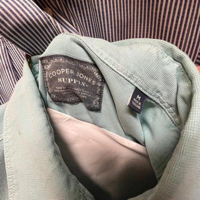 Neiman Marcus, RL, Lands End & More Menâ€™s Short Sleeve Shirts Size M/L (PC2-RG)