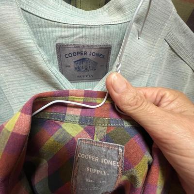 Neiman Marcus, RL, Lands End & More Menâ€™s Short Sleeve Shirts Size M/L (PC2-RG)