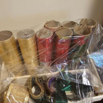 Assorted Wrapping Paper, Ribbons & Bags  (BR-JS)