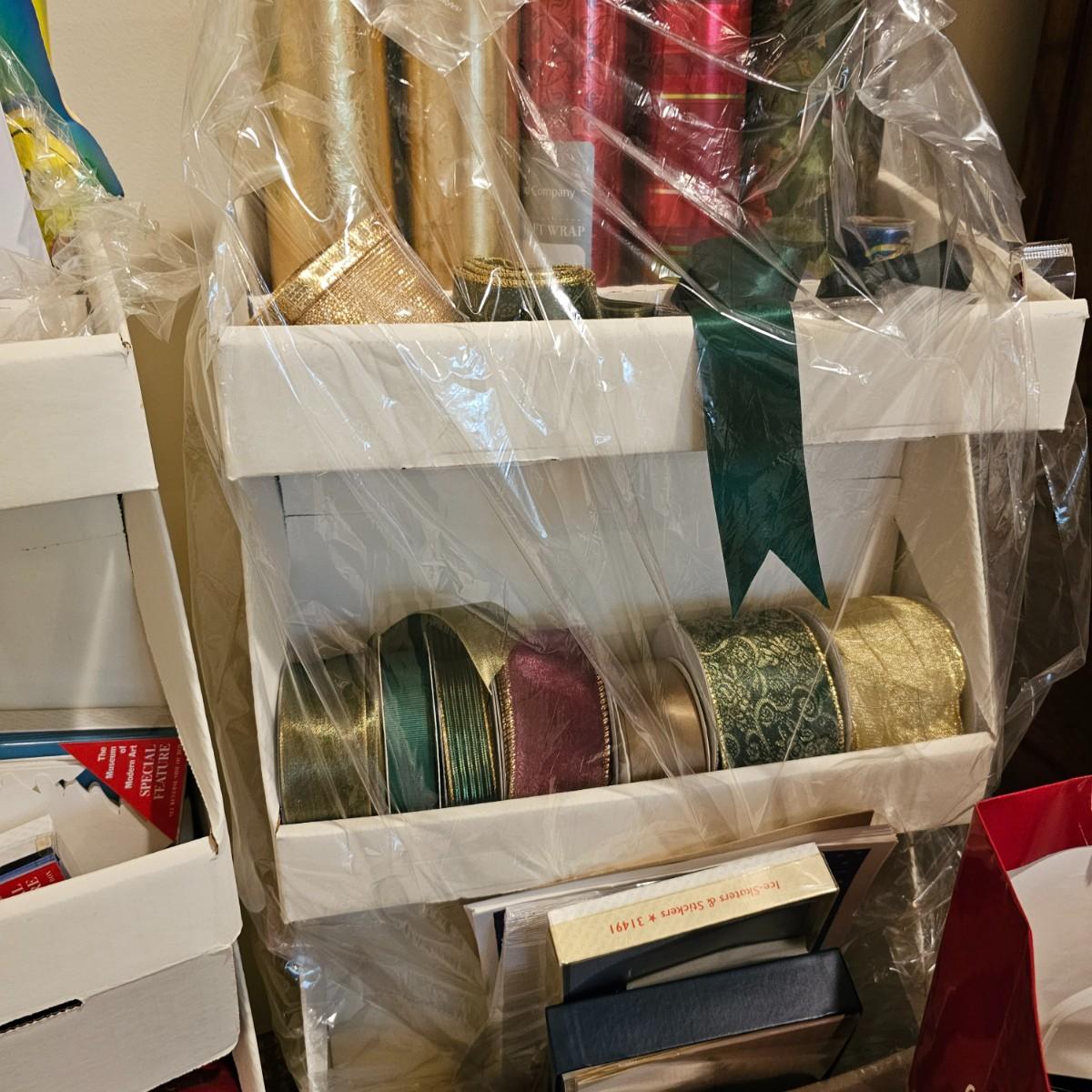 Assorted Wrapping Paper, Ribbons & Bags (BRJS)