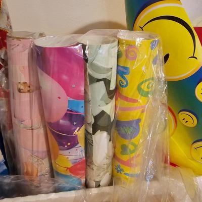 Assorted Wrapping Paper, Ribbons & Bags  (BR-JS)