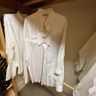 Menâ€™s M/L Long Sleeve Shirts - Lands End, Cooper Jones & More (PC2-RG)