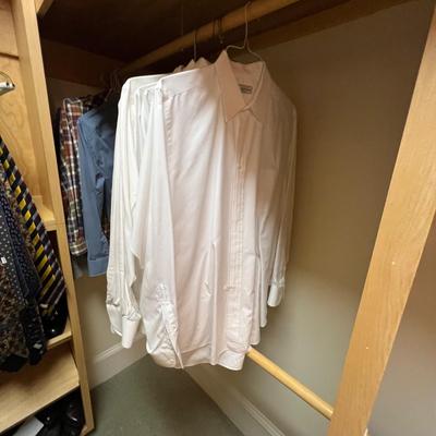Menâ€™s M/L Long Sleeve Shirts - Lands End, Cooper Jones & More (PC2-RG)