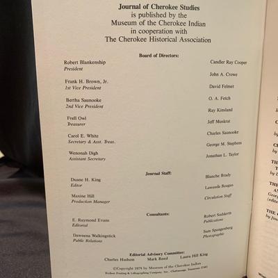 Cherokee Studies Literature (UH-KW)
